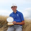 Blairgowrie's Connor Graham after winning the The Junior Open Championship at Monifieth in July. Picture: Matthew Lewis/R&A/R&A via Getty Images.