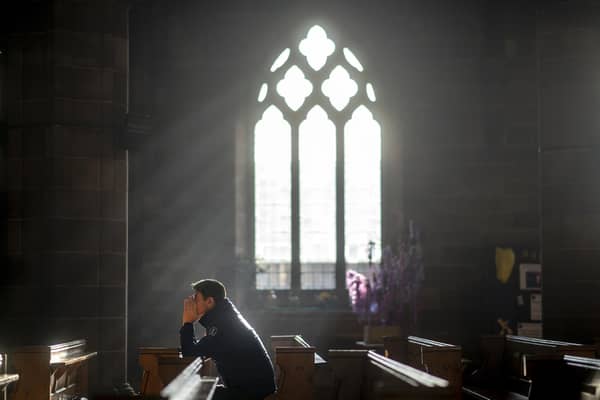 Traditional faith offers a way to find fulfilment but there are others, such as science, art, nature or simply the idea of being decent for its own sake (Picture: Christopher Furlong/Getty Images)