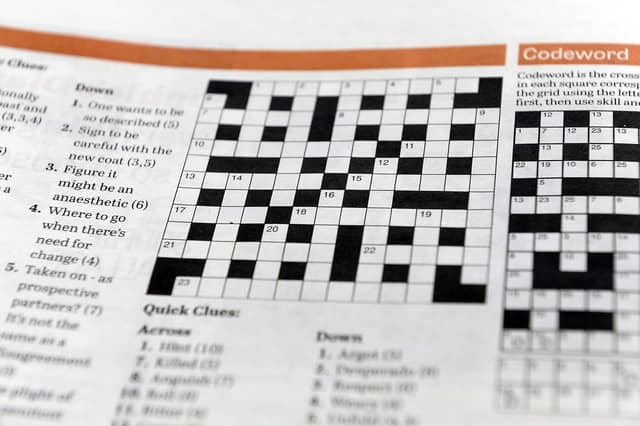 Scotsman crossword