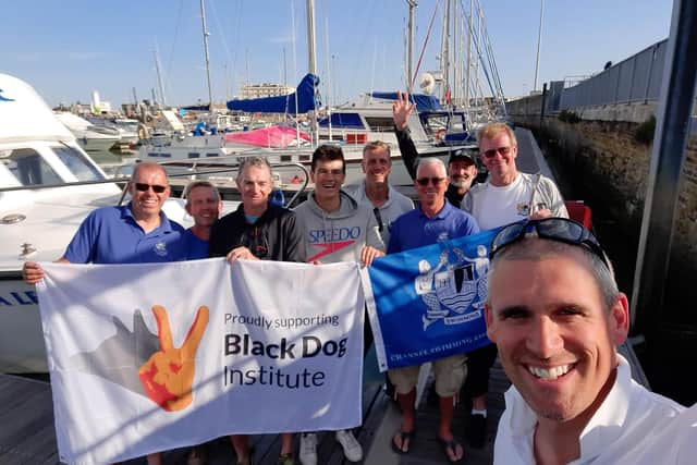 Andy Donaldson is raising money for the Black Dog Institute, which funds global research into mental health. PIC: Contributed.
