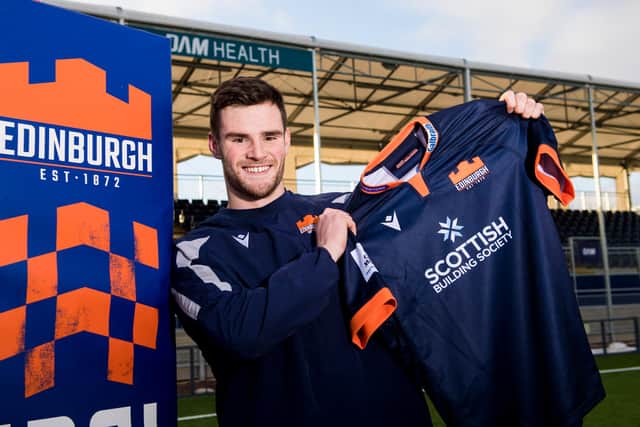 Edinburgh's Matt Currie has signed his first professional contract with the club.  (Photo by Ross Parker / SNS Group)