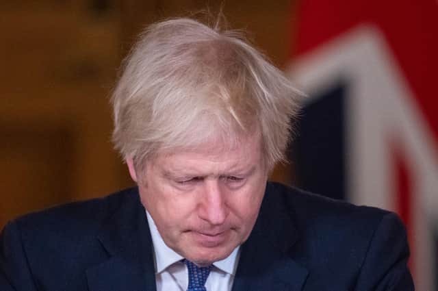 Prime Minister Boris Johnson has been labelled as being "frightened of democracy"