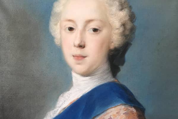 Prince Charles Edward Stuart painted aged 16 by Venetian artist Rosalba Carriera is one of 13 portraits of members of the House of Stuart sought after by the West Highland Museum in Fort William. PIC: Contributed.