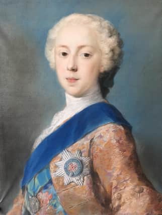 Prince Charles Edward Stuart painted aged 16 by Venetian artist Rosalba Carriera is one of 13 portraits of members of the House of Stuart sought after by the West Highland Museum in Fort William. PIC: Contributed.