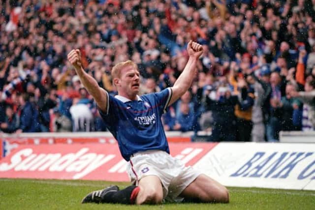 German midfielder Jorg Albertz is one of four former Rangers players who currently share third place on the club's all-time European scoring chart with James Tavernier. (Photo by SNS Group).