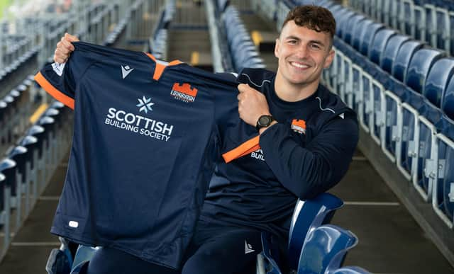 Damien Hoyland has signed a new contract with Edinburgh. (Photo by Paul Devlin / SNS Group)