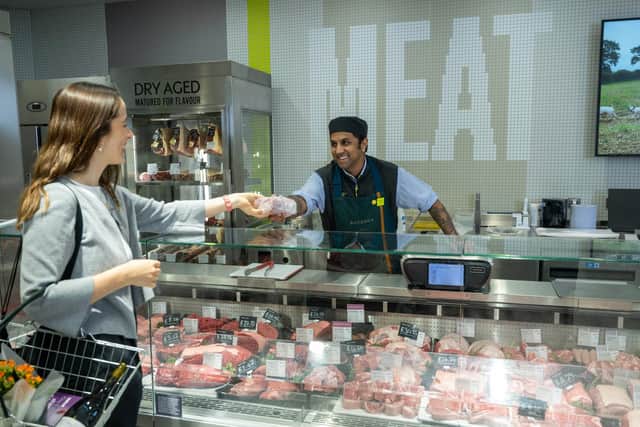 Waitrose said its meat and fish counters were being given a new look and upgrades 'at a time when many food retailers were removing theirs'.