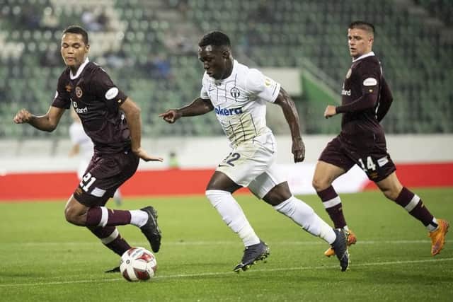 Hearts will have to be wary against the threat of Wilfried Gnonto if he plays for Zurich. Picture: AP