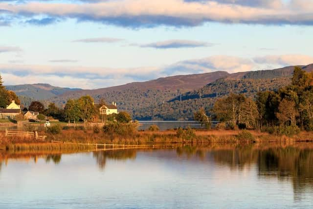 More than 100 beer bottles were left at the site, on the south shore of Loch Tummel near Pitlochry, Perth and Kinross.