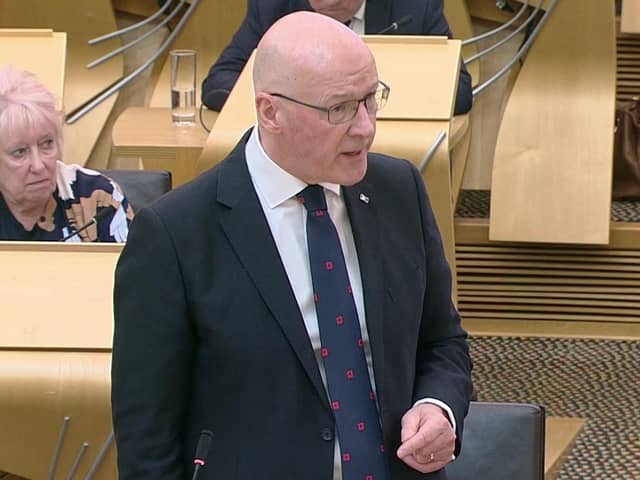 First Minister John Swinney's SNP government has blocked a £2.5 million grant for a specialist welding centre in Glasgow