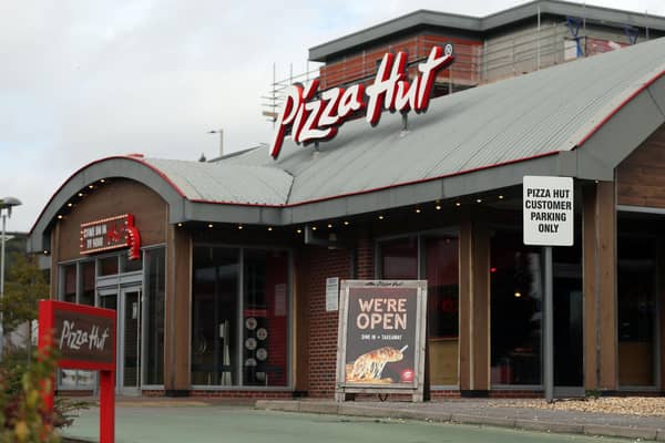Pizza Hut Restaurant.  Photo credit: Andrew Matthews/PA Wire