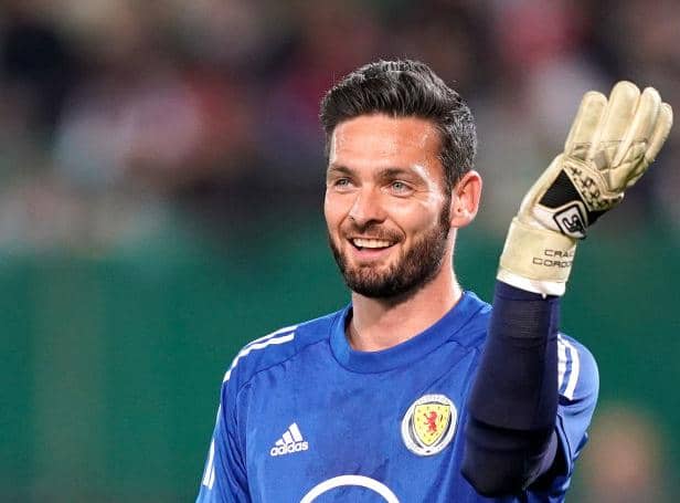 Craig Gordon produced more Scotland heroics in the win over Moldova. (Photo by Christian Hofer/Getty Images)