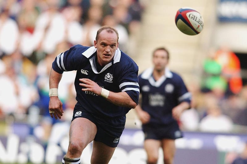 Current Scotland head coach Gregor Townsend also had a glittering career as a player - also claiming 82 caps as fly half from 1993–2003.
