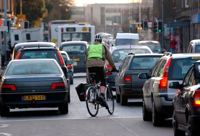 Edinburgh has the highest number of cycle casualties in Scotland. Picture: Ian Rutherford