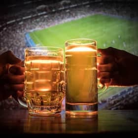 The sale of alcohol within football grounds has long been prohibited, save for hospitality sections. Picture: Stock Adobe