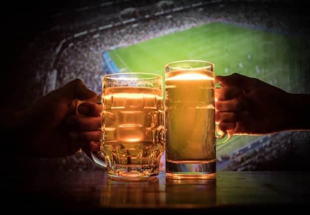 The sale of alcohol within football grounds has long been prohibited, apart from hospitality areas.