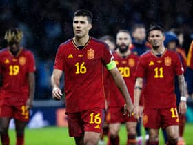 Rodri was very critical of Scotland after Spain were humbled at Hampden Park. (Photo by Craig Williamson / SNS Group)