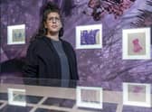Artist Swapnaa Tamhane was commissioned by V&A Dundee to create new work inspired by the links betwen Dundee's jute industry and India and Bangladesh. Picture: Neil Hanna