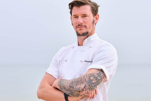 Chef Adam Handling started his career with an apprenticeship at Gleneagles