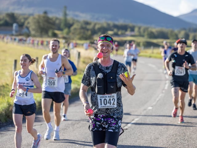 The event saw a record 10,700 entries across all distances, with runners from across the world taking part