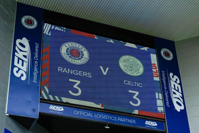 Rangers and Celtic drew 3-3 in a gripping Old Firm derby at Ibrox.