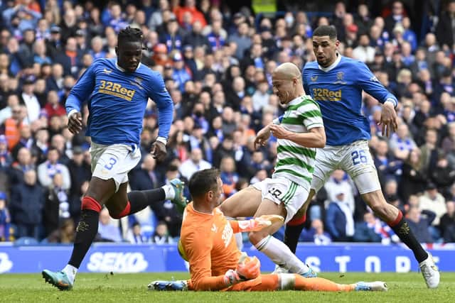 Celtic and Rangers meet once again at Hampden.