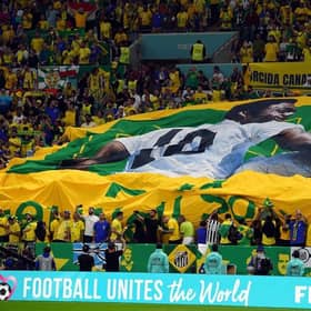 Pele said he is “strong” and following his regular treatment in a social media post responding to concerning reports about his health.