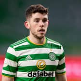 Ryan Christie refuses to consider Celtic's derby assignment at Ibrox a must-win game, despite Rangers 16-point lead in the Premiership, wherein they have played three more games than their 10-in-a-row chasing title rivals. (Photo by Craig Foy / SNS Group)