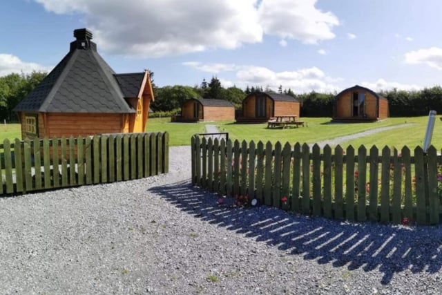 Set near Buckie, on the Moray Firth, each pod can sleep up to four adults (or two adults and three children) in a bedroom and a living area with sofa bed. There's an electric shower and a fully-equipped kitchen, as well as a garden to relax in. Pods are available from around £78 per night.