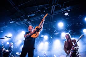 Kiefer Sutherland performing with his band. Picture: Beth Elliott