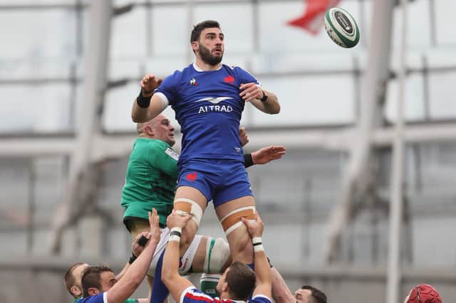 Captain Charles Ollivon is among five new France players who have tested positive for Covid-19. Picture: Brian Lawless/AFP via Getty Images