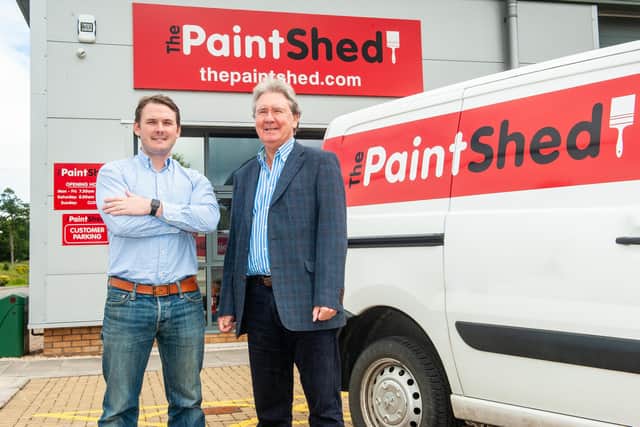 Stirling-based firm The Paint Shed recently secured £2.7m from BGF. Picture: Simon Williams.