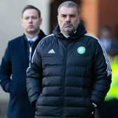 Celtic manager Ange Postecoglou is fully expected to stay ahead of his Rangers counterpart Michael Beale when their teams confront one another in next Sunday's Viaplay Cup final - which brings its own pressures.  (Photo by Alan Harvey / SNS Group)