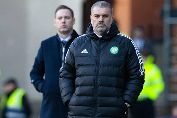 Celtic manager Ange Postecoglou is fully expected to stay ahead of his Rangers counterpart Michael Beale when their teams confront one another in next Sunday's Viaplay Cup final - which brings its own pressures.  (Photo by Alan Harvey / SNS Group)