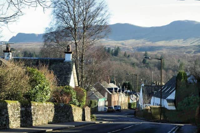 Located just outside Scotland's biggest city of Glasgow, tiny Killearn is one of the country's most exclusive villages according to new research.