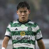 Celtic striker Oh Hyeon-gyu has been ruled out for up to six weeks with a calf injury. (Photo by Craig Williamson / SNS Group)