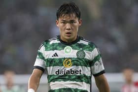 Celtic striker Oh Hyeon-gyu has been ruled out for up to six weeks with a calf injury. (Photo by Craig Williamson / SNS Group)