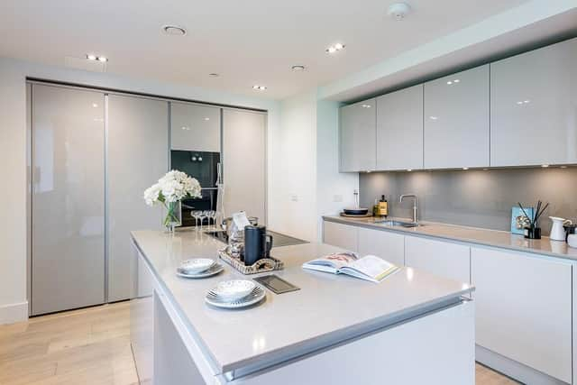 Plot 54 at The Crescent, Donaldsons - Kitchen. Pic: Chris Humphreys Photography Ltd.