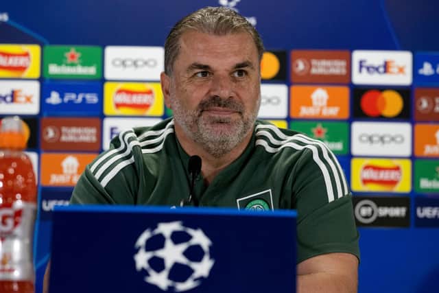 Celtic manager Ange Postecoglou . (Photo by Craig Williamson / SNS Group)