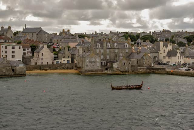 Old Norse place names are of great interest to the research team. Pictured is Lerwick in Shetland, which translates as Muddy Bay. Gilles Messian/Flickr.