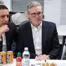 Scottish Labour leader Anas Sarwar and UK leader Sir Keir Starmer last month (Picture: Jeff J Mitchell/Getty Images)