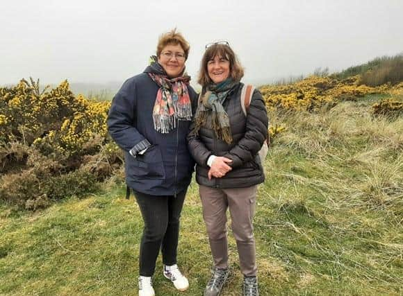 Dr Natalia Gromakova with Professor Karin Friedrich of the University of Aberdeen. Picture: University of Aberdeen