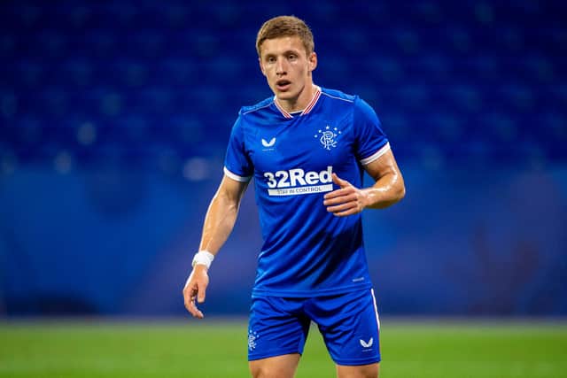 Greg Docherty left Rangers for the English third tier. Picture: SNS