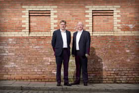 Edward Bruce and Kenny Hogg of Bruce Stevenson. Picture: Stewart Attwood