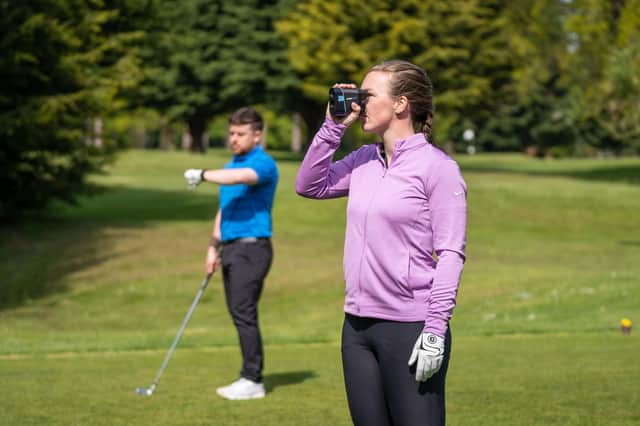 Shot Scope, which launched in 2016, offers a selection of performance tracking laser rangefinders, GPS watches and handheld products that promise to improve technique, assist with club selection and avoid hazards on the course.