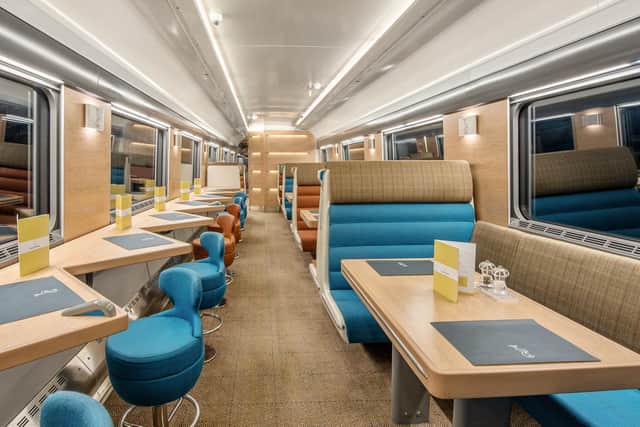 Takings in the Club Car nearly doubled in 2022-23. (Photo by Caledonian Sleeper)