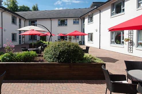 Our landscaped gardens are the perfect place to relax and enjoy an afternoon in the sunshine with friends