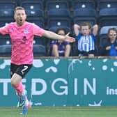 Michael Gardyne celebrates his goal to make it 1-0 Inverness during a cinch Championship match between Kilmarnock and Inverness Caledonian Thistle at The BBSP at Rugby Park, on August 28, 2021, in Kilmarnock, Scotland (Photo by Rob Casey / SNS Group)