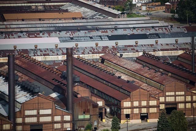 The neglected factories across several northern United States are responsible for the Rust Belt's unflattering name (Getty Images)