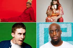 Some of the stars of the BBC's Live at the Apollo that are set to take to the stage in Edinburgh this August.